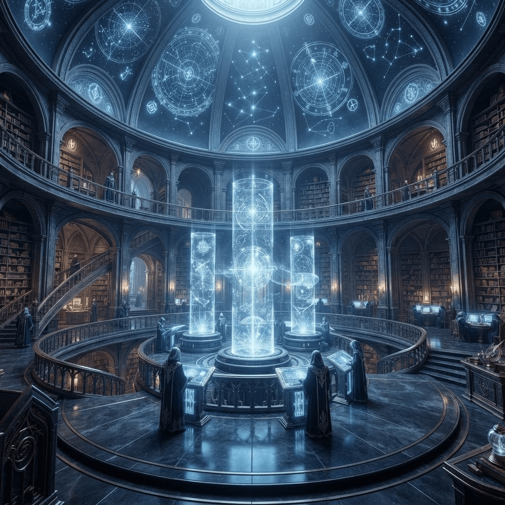 Sanctum Archive interior